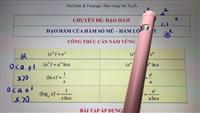 Công thức đạo hàm logarit và cách hiểu dễ dàng cho người học