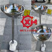 Bảo hộ Xuân Mai bồn rửa mắt khẩn cấp loại đứng inox dày